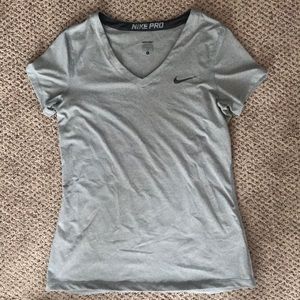 Nike Pro Dryfit grey workout T